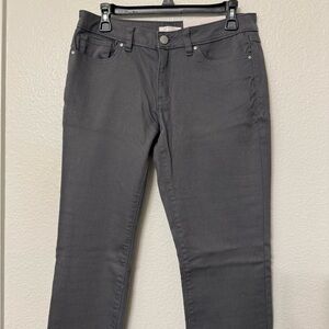 LC Lauren Conrad Charcoal Skinny Jeans